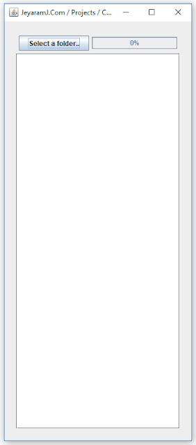 JJ Clean FF Main Window